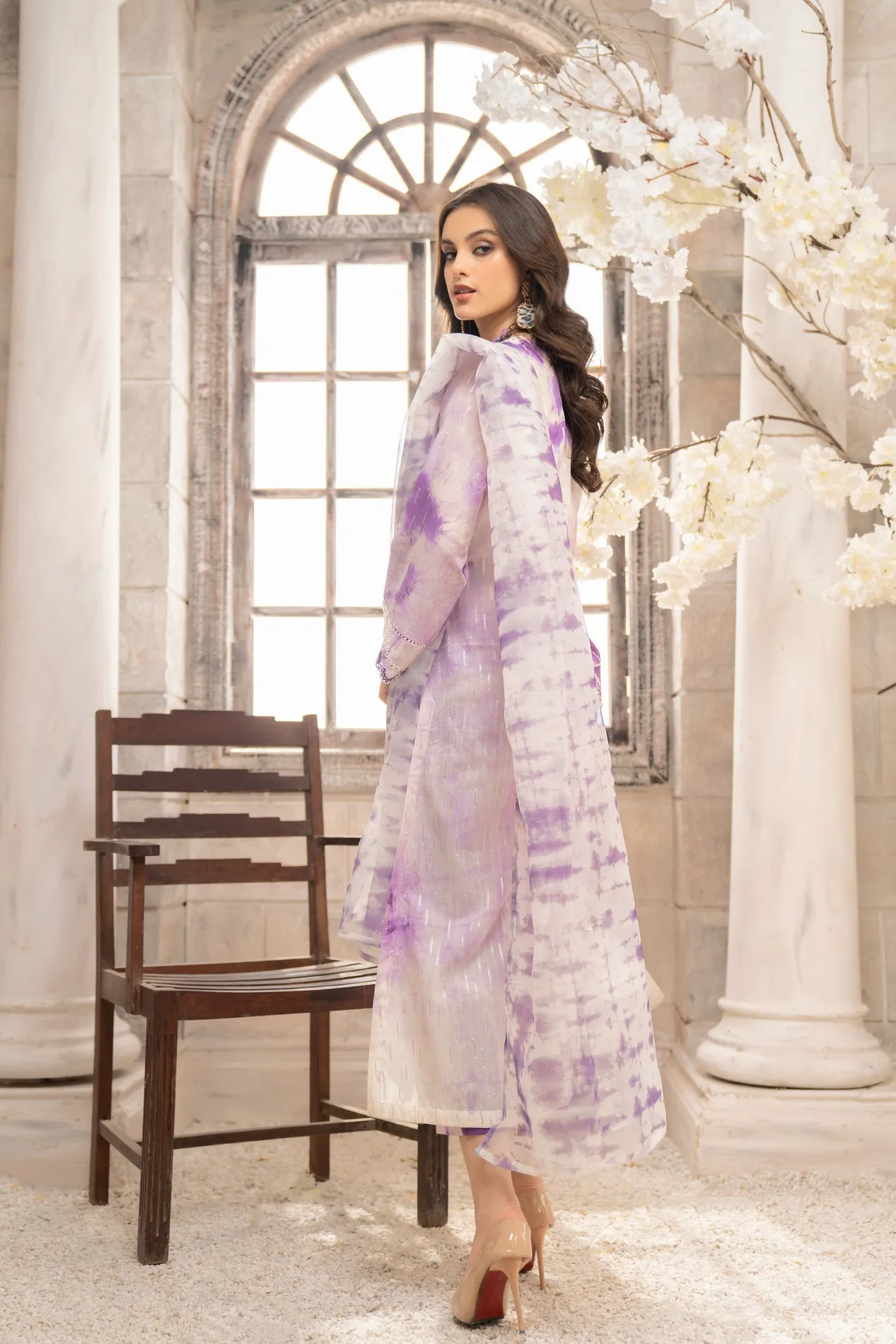 3PC LAWN DRESS BY AABPARA 11