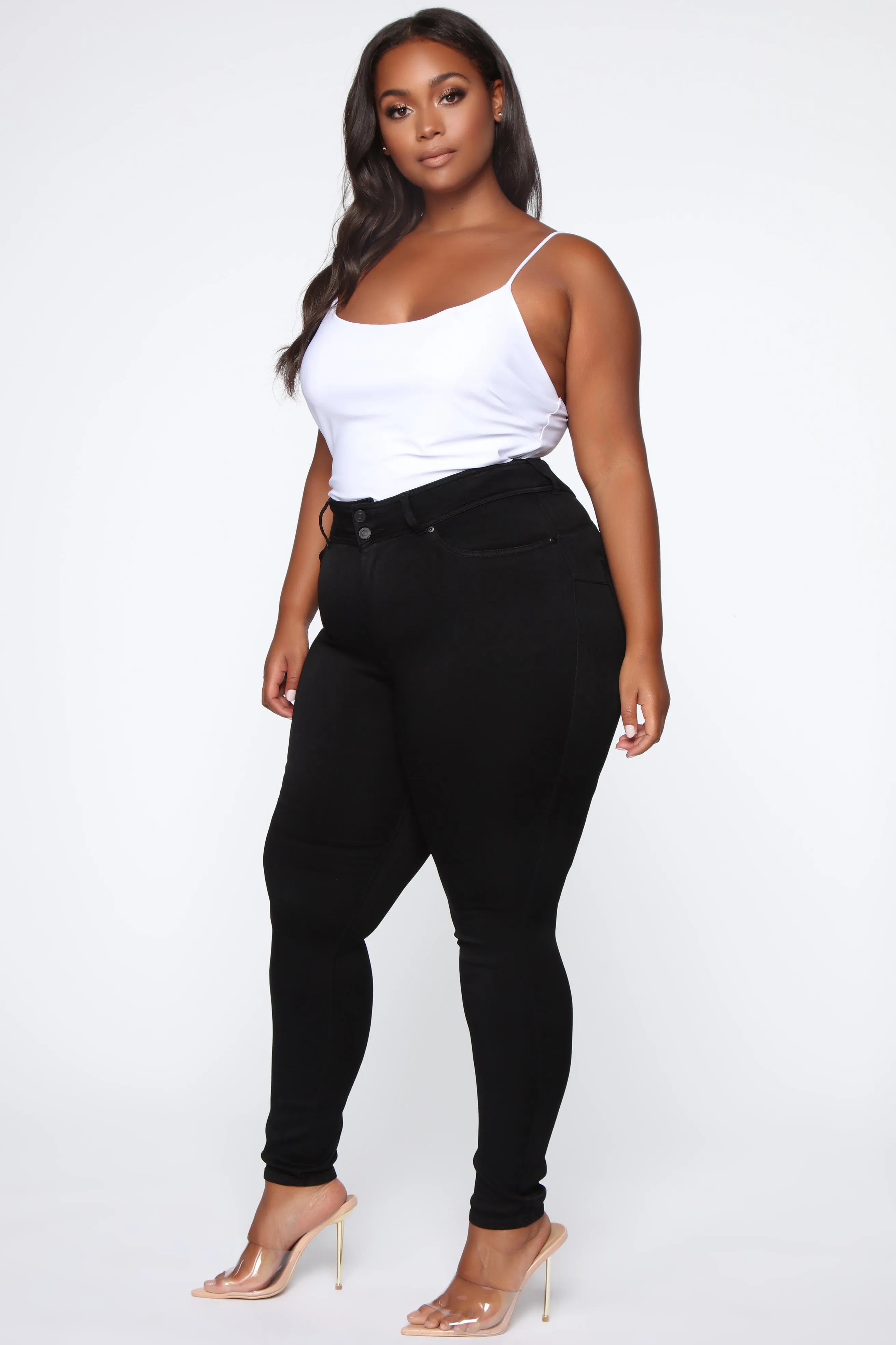 Always On My Grind Booty Shaping Jeans - Black