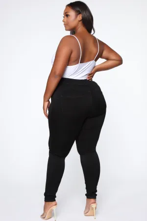 Always On My Grind Booty Shaping Jeans - Black