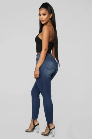 Back In The Saddle Stirrup Jeans - Dark Denim