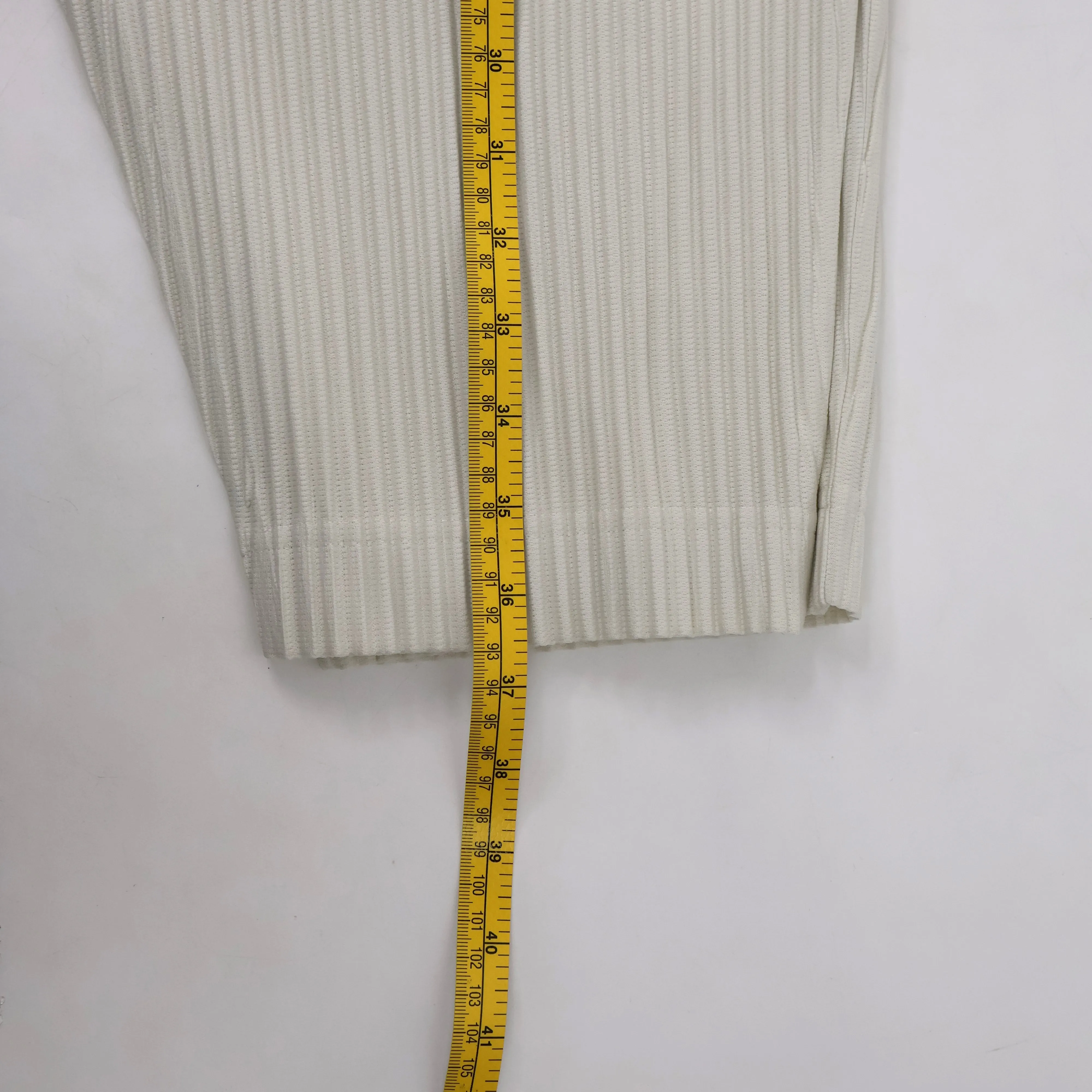Homme Plisse Pants Cream
