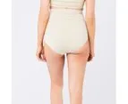 Maternity Seamless Brief - Black & Natural