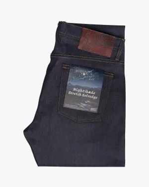 Naked & Famous Denim Weird Guy Regular Tapered Mens Jeans - Nightshade Stretch Selvedge