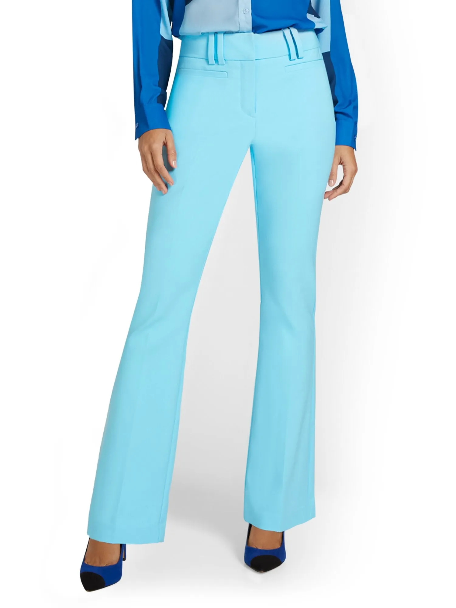 Petite Mid-Rise Modern Bootcut Pant - All-Season Stretch