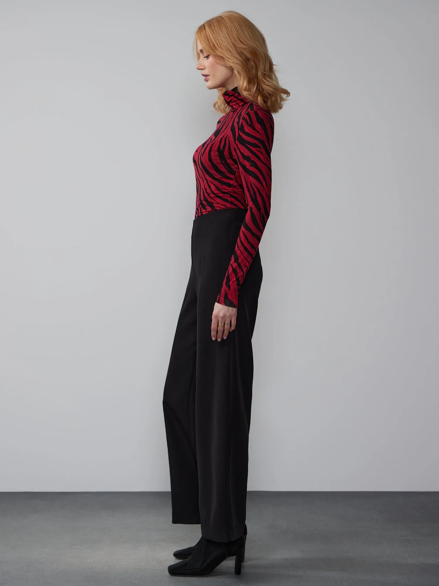 Tall Fit To Flatter Flared Seamed Pant