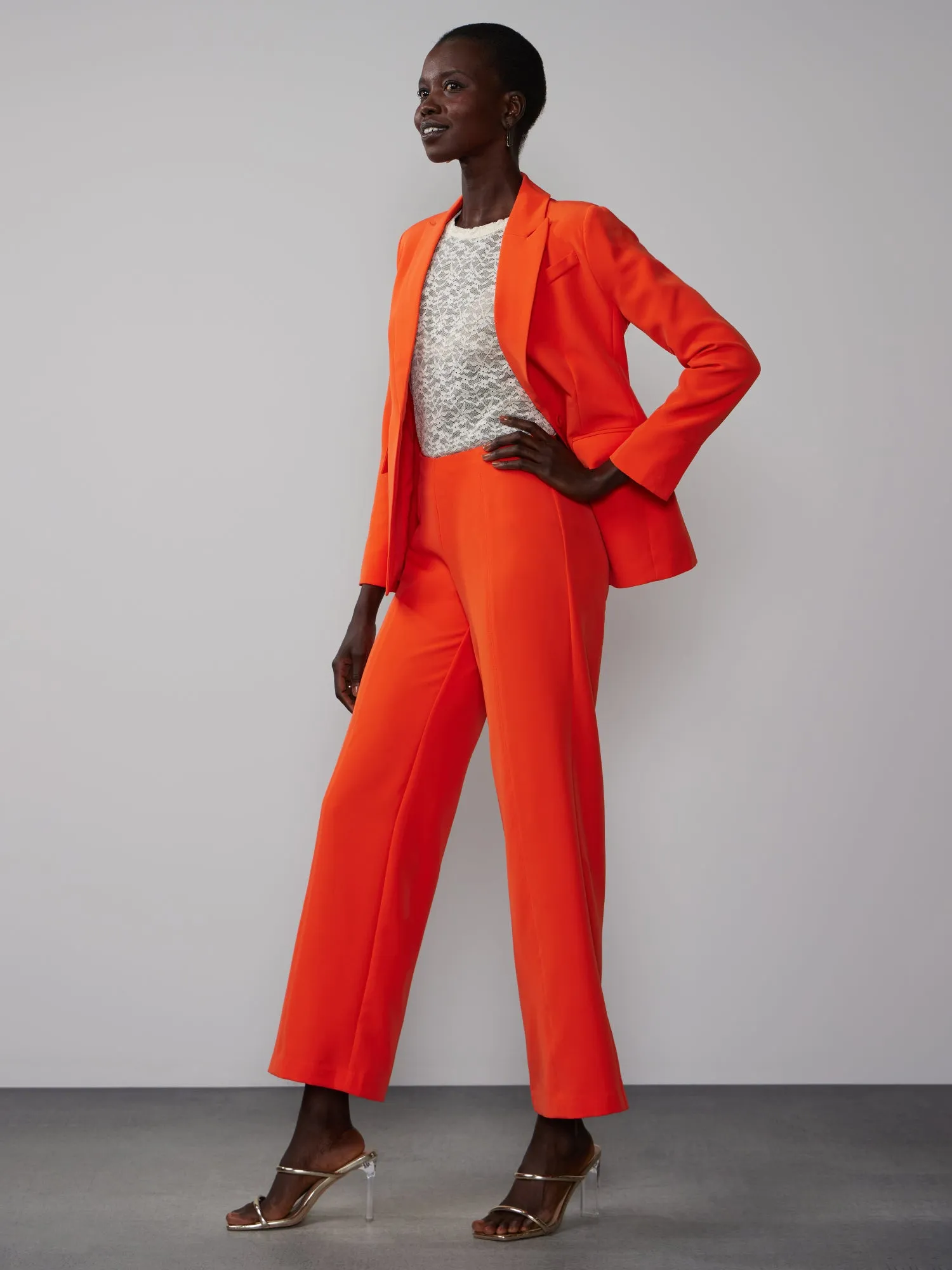 Tall Fit To Flatter Flared Seamed Pant