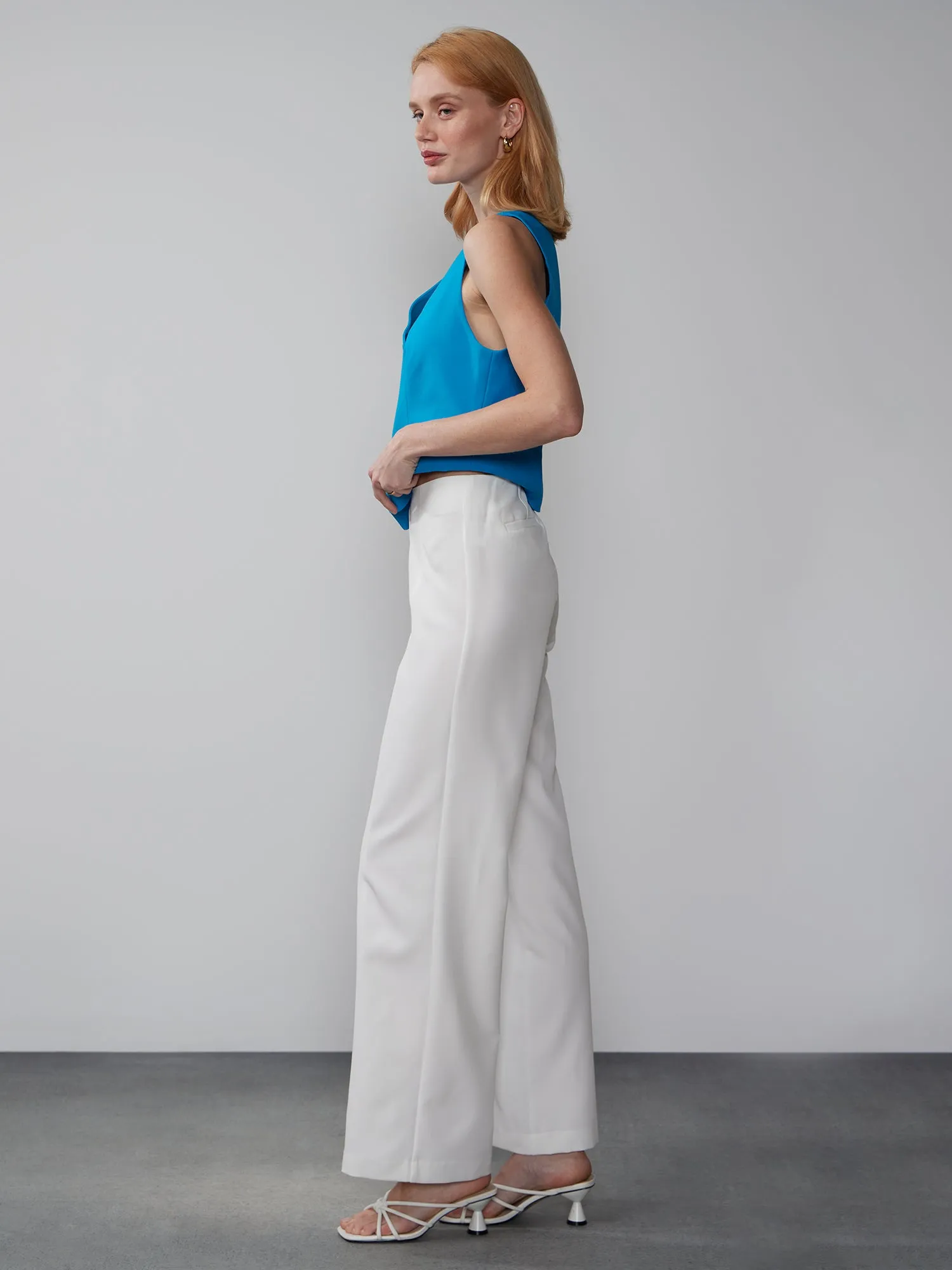 Tall Fit To Flatter Flared Seamed Pant