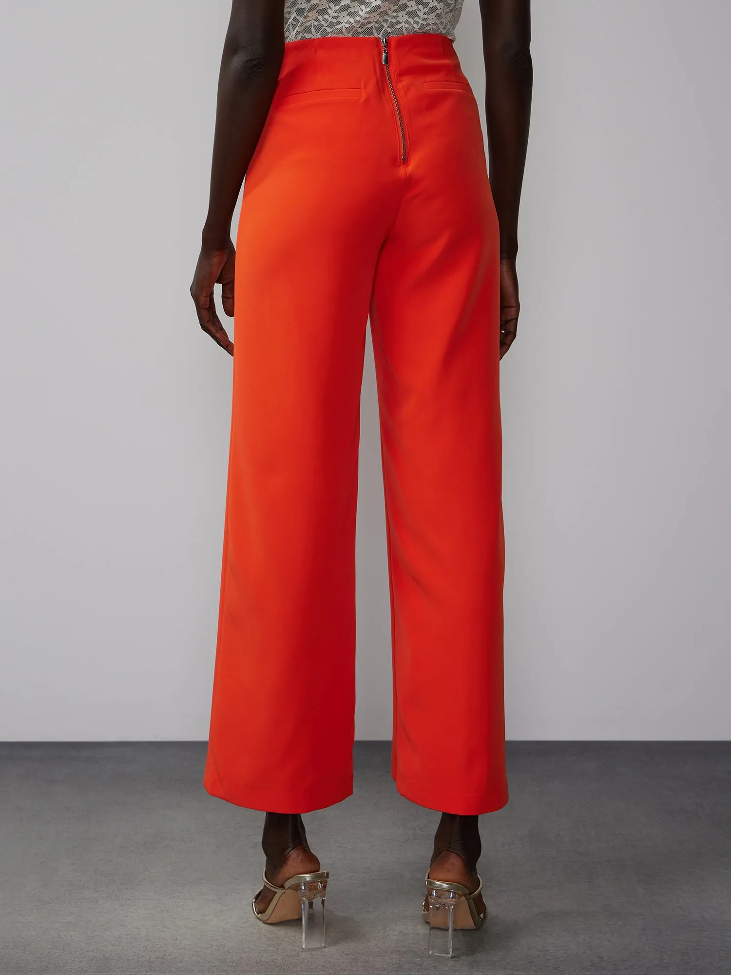 Tall Fit To Flatter Flared Seamed Pant