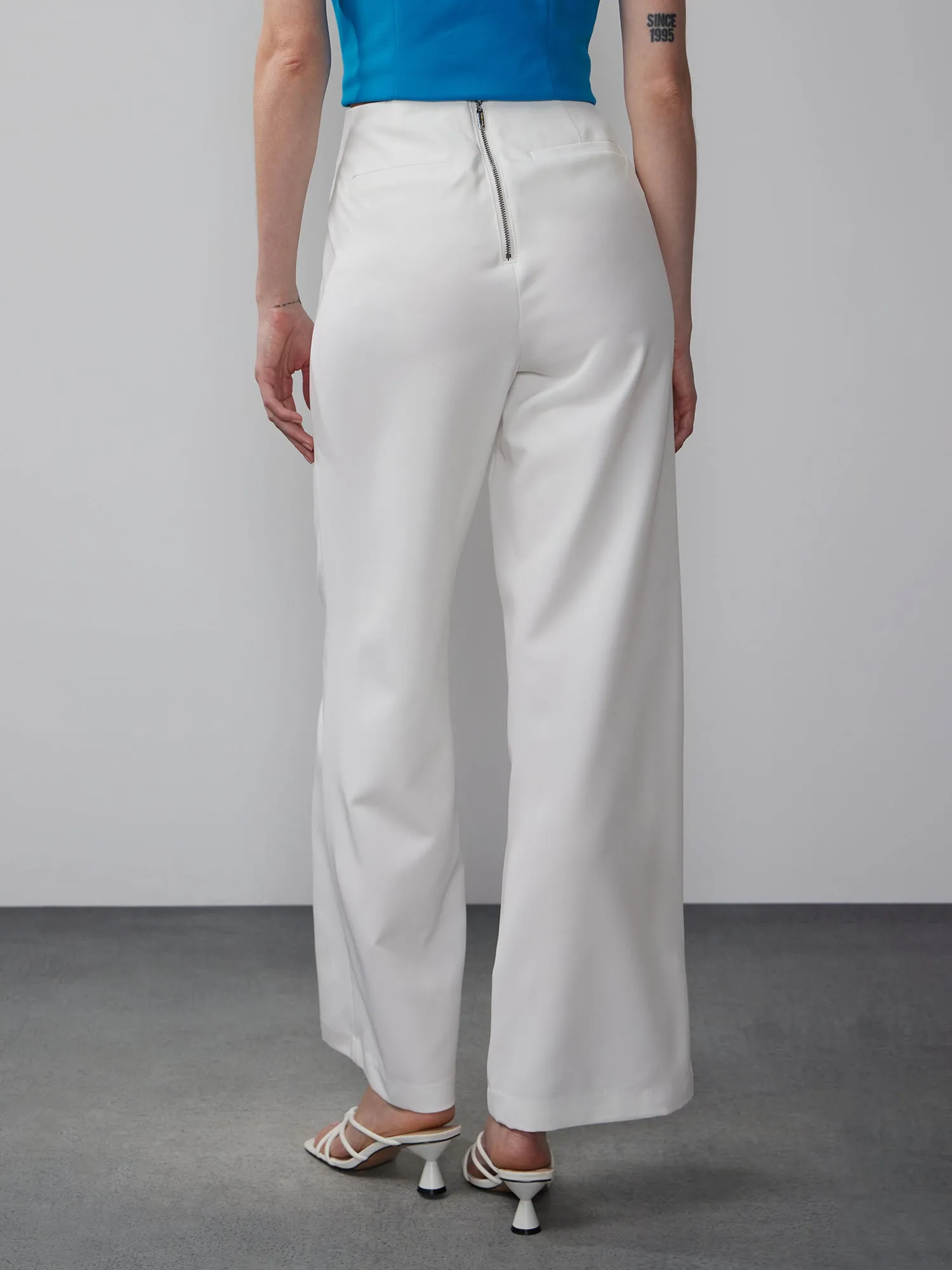 Tall Fit To Flatter Flared Seamed Pant