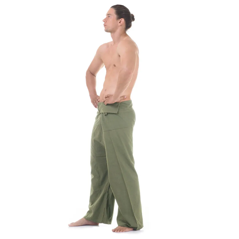 Tropical Lime Men's Thai Fisherman Pants