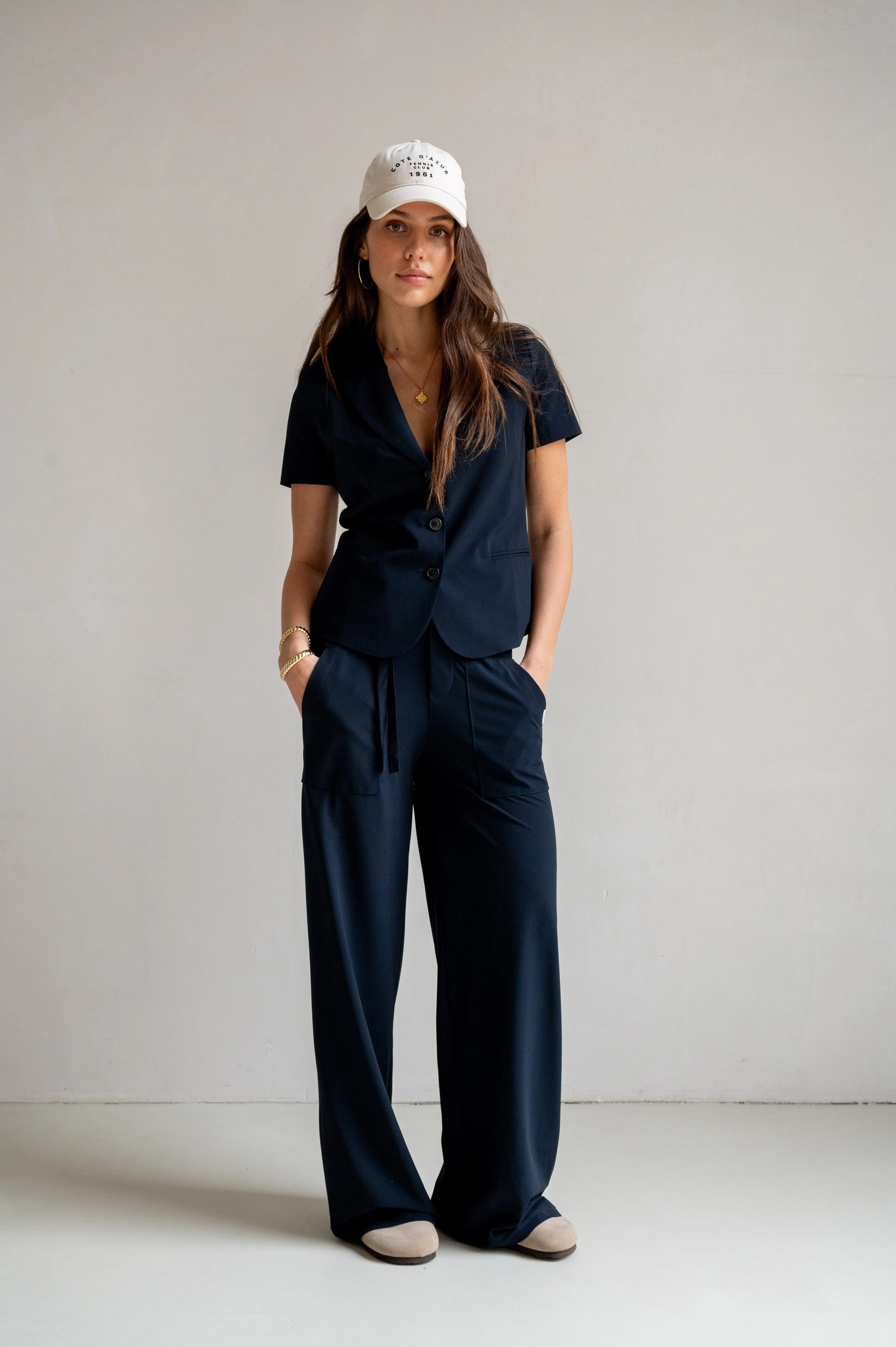 TROUSERS (S25N1603LTD) NAVY
