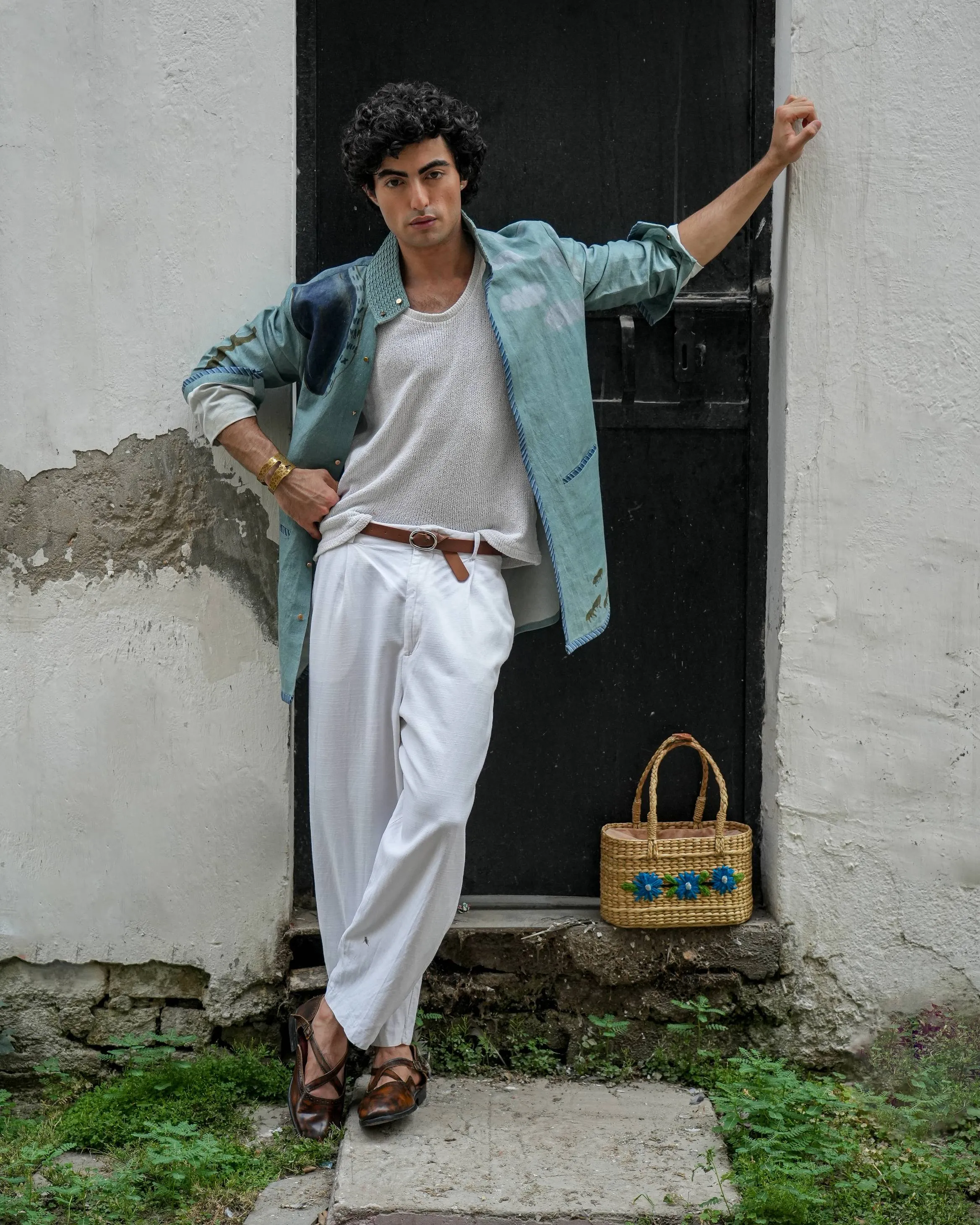 White Baggy Trousers